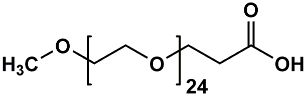 125220-94-2,mPEG24-CH2CH2COOH,甲氧基二十四聚乙二醇丙酸