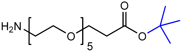1446282-18-3,NH2-PEG5-CH2CH2COOtBu,氨基五聚乙二醇丙酸叔丁酯