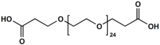 1268488-70-5,HOOCCH2CH2O-PEG24-CH2CH2COOH,羧基二十四聚乙二醇羧基