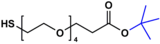 564476-33-1,HS-PEG4-CH2CH2COOtBu,硫基四聚乙二醇丙酸叔丁酯