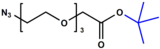 172531-36-1,N3-PEG3-CH2COOtBu,叠氮三聚乙二醇叔丁酯