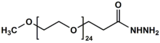 mPEG24-Hydrazide,甲氧基二十四聚乙二醇酰肼