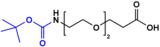 1365655-91-9,BocNH-PEG2-CH2CH2COOH,叔丁基二聚乙二醇丙酸